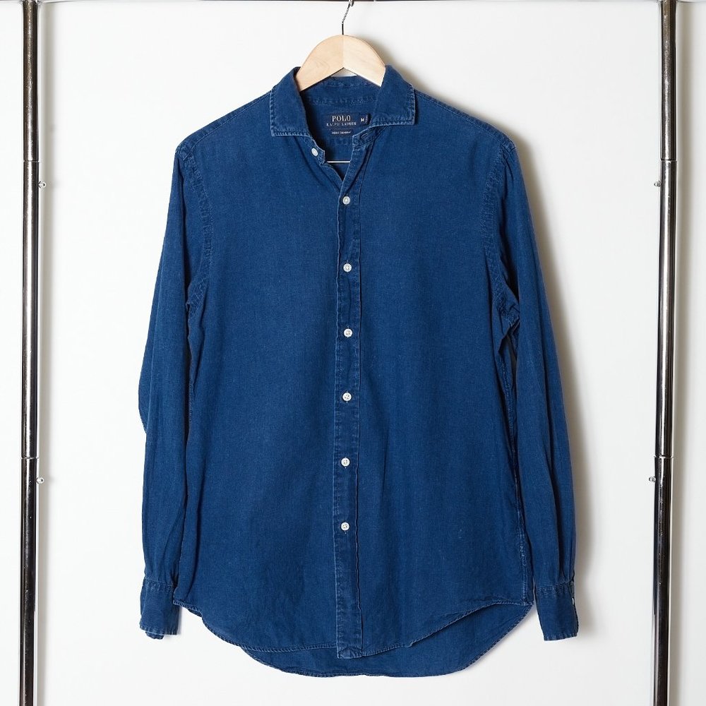 Polo Ralph Lauren Indigo Chambray Button Down Shirt
